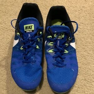 Nike Rival M Blue and Black Running Shoes